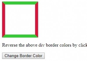 HTML DOM Style borderColor thuộc tính 