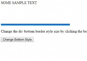 HTML DOM Style borderBottomStyle Property 