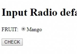 HTML DOM Input Radio defaultChecked Thuộc tính 