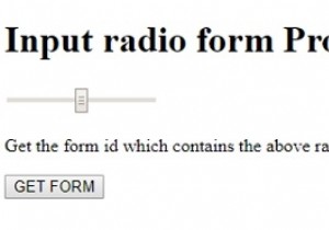 Thuộc tính form của Input Range trong HTML DOM