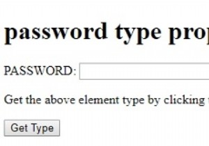 HTML DOM Input Thuộc tính loại mật khẩu 
