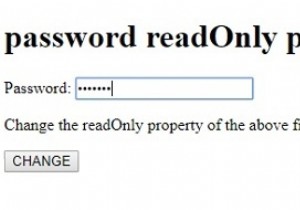 HTML DOM Input Password Thuộc tính readOnly 