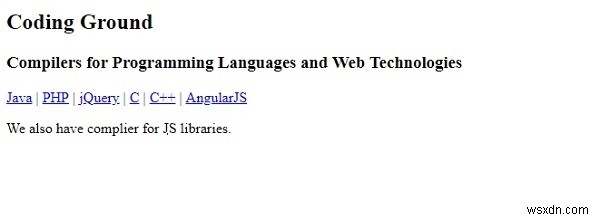 Phần tử khối HTML và nội tuyến 