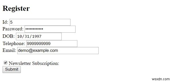 Mẫu thiết kế HTML 