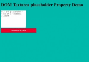 Thuộc tính placeholder của Textarea trong HTML DOM