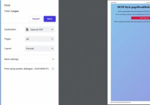 HTML DOM Style pageBreakBefore Thuộc tính 