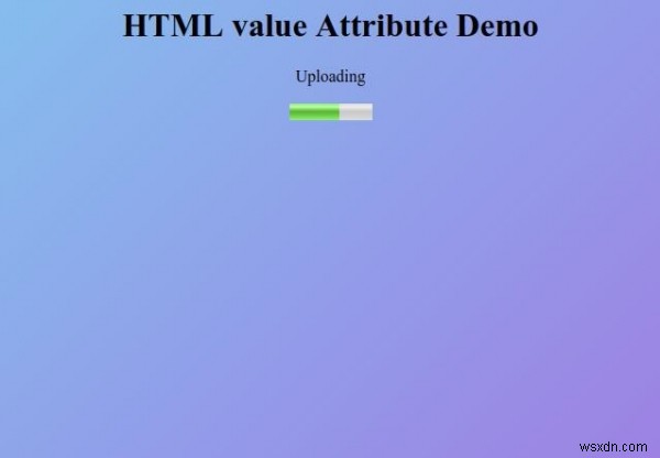 Thuộc tính giá trị HTML 