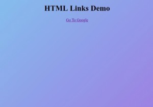 Liên kết HTML 