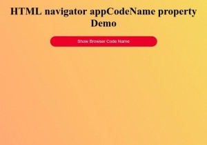 Ứng dụng HTML Navigator Thuộc tính CodeName 