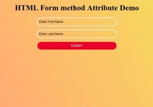 Thuộc tính phương thức HTML Form 