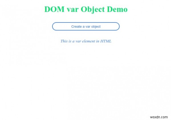 Đối tượng biến HTML DOM 