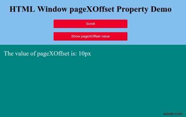 Trang cửa sổ HTML 