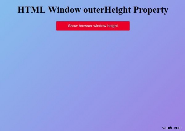 Thuộc tính bên ngoài cửa sổ HTML 