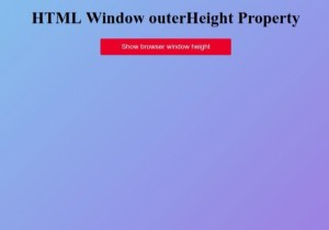 Thuộc tính bên ngoài cửa sổ HTML 