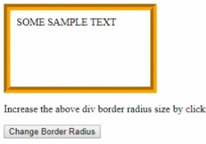 HTML DOM Style borderRadius thuộc tính 