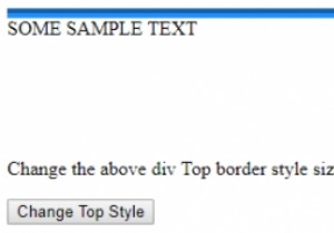 HTML DOM Style borderTopStyle Thuộc tính 