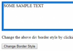 HTML DOM Style borderStyle Property 