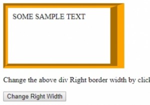 HTML DOM Style borderRightWidth Thuộc tính 