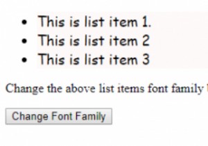 Phông chữ kiểu HTML DOM 