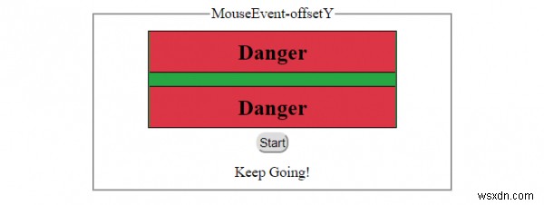 HTML DOM MouseEvent offsetY Thuộc tính 