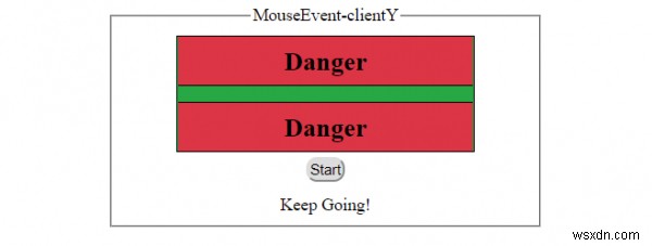 HTML DOM MouseEvent clientY Thuộc tính 