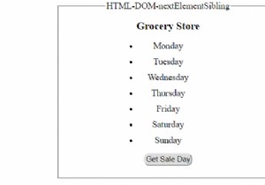 Thuộc tính HTML DOM nextElementSibling 