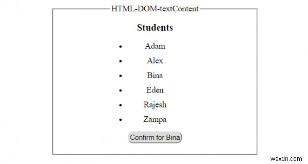 HTML DOM textContent Thuộc tính 