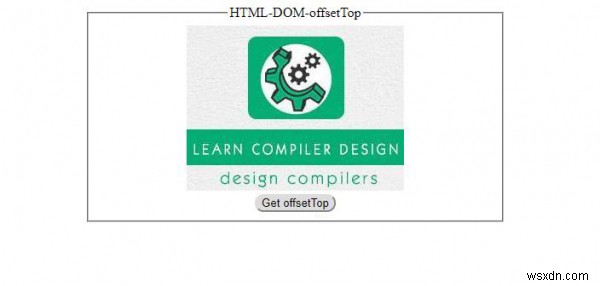 Thuộc tính HTML DOM offsetTop 