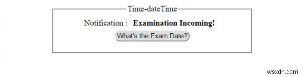 HTML DOM Time dateTime Thuộc tính 