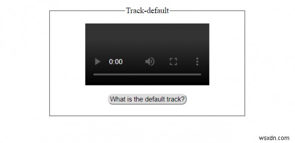 HTML DOM Track thuộc tính mặc định 
