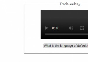 HTML DOM Track Thuộc tính srclang 