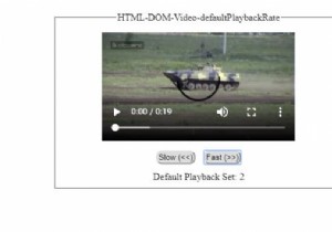 HTML DOM Video mặc định 