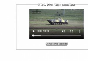 HTML DOM Video currentTime Thuộc tính 