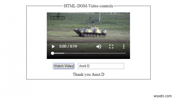 HTML DOM Video kiểm soát Thuộc tính 