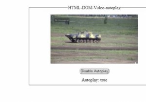 Thuộc tính tự động phát HTML DOM Video 