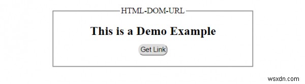 Thuộc tính URL DOM HTML 
