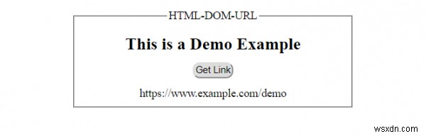 Thuộc tính URL DOM HTML 