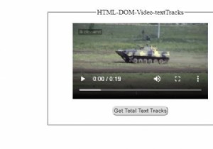 Thuộc tính textTracks của Video trong HTML DOM