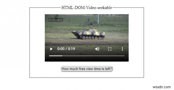 Thuộc tính có thể tìm kiếm HTML DOM Video 