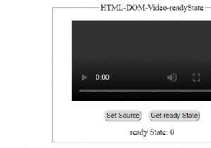 HTML DOM Video sẵn sàng 