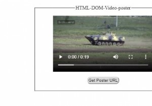 HTML DOM Thuộc tính áp phích video 