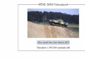 Thuộc tính played của Video trong HTML DOM