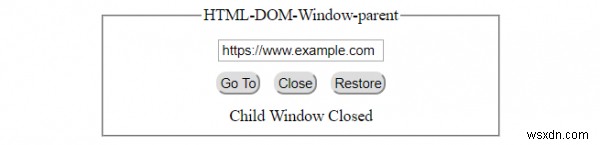 Thuộc tính gốc của HTML DOM Window 