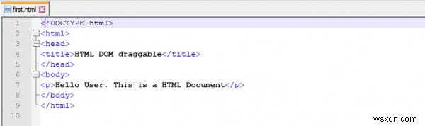Trình chỉnh sửa HTML 