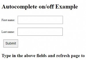 Cách tắt tự động hoàn thành (autocomplete) cho trường input HTML