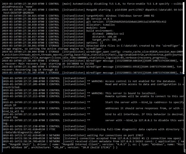 Làm thế nào để dừng MongoDB trong một lệnh duy nhất? 