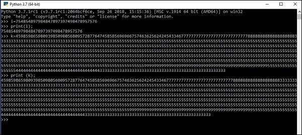 Tại sao các số nguyên trong bộ dữ liệu hàng của cơ sở dữ liệu có hậu tố  L  trong MySQL? 