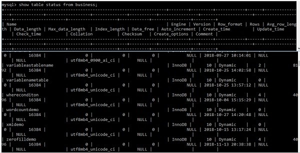 Làm cách nào để biết một bảng MySQL đang sử dụng myISAM hay InnoDB Engine? 