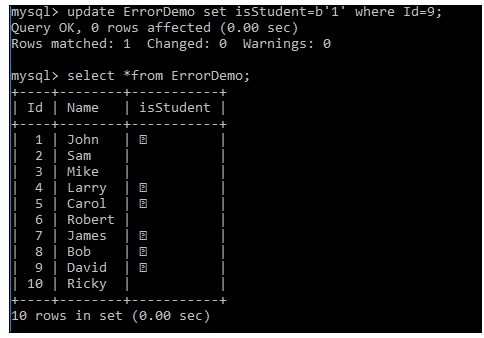 Sửa lỗi cho MySQL LỖI 1406:Dữ liệu quá dài cho cột ”nhưng nó không nên? 