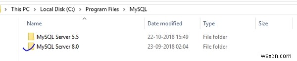 Thư mục bin MySQL nằm ở đâu trong HĐH Windows? 